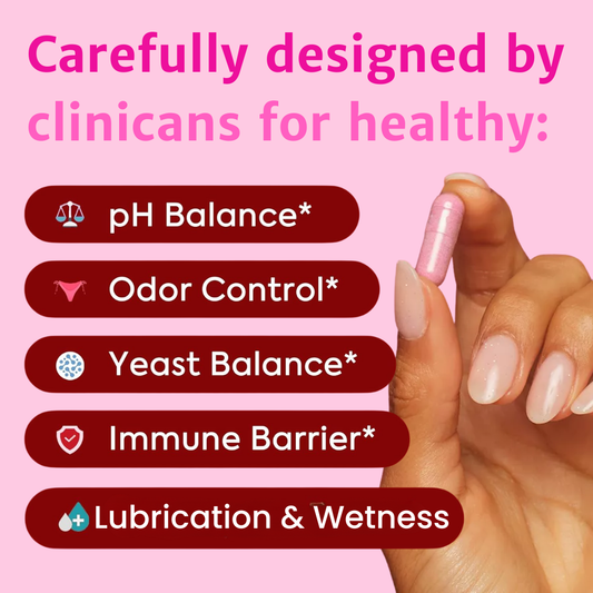 Daily Vaginal Probiotic for Odor, Discomfort & Relief
